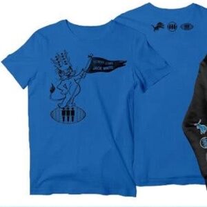 NWT Jack White x Detroit Lions T-Shirt Size Large